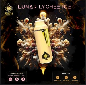 Ace Dispo Lunar Lychee Ice Flavor | Premium All-in-One Vape