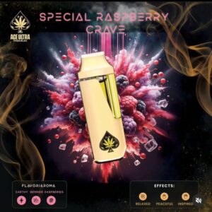 Aces Disposables Special Raspberry Crave | Premium THC Vape